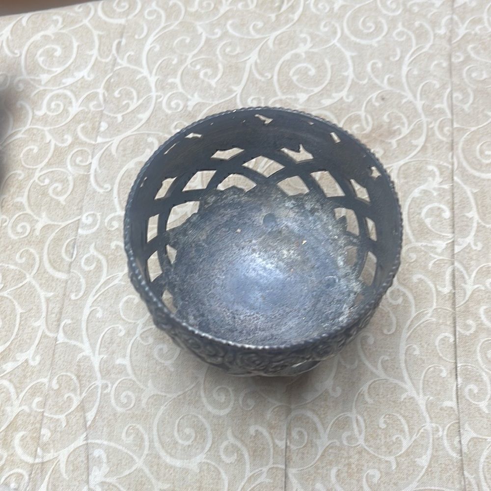 Pewter Candle Holder